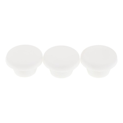 3pcs white rubber drain - 3pcs, plugs
